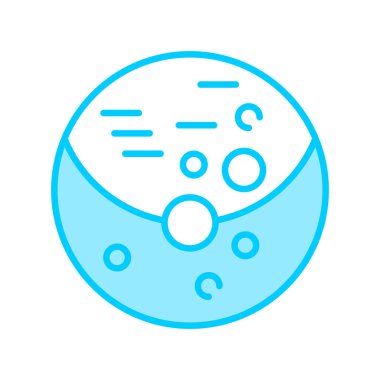 vector illustration of a planets, icon