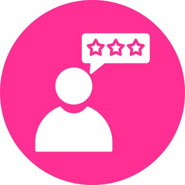 simple icon for web page, Customer Review Rating 