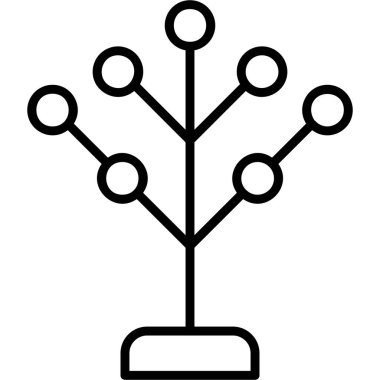 Filogenetik modern simge, vektör illüstrasyonu