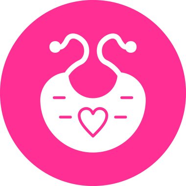 bebek ikonu vektör illüstrasyonu