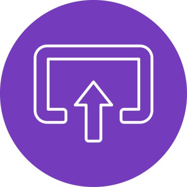 Simge olarak imzala. vektör illüstrasyonu