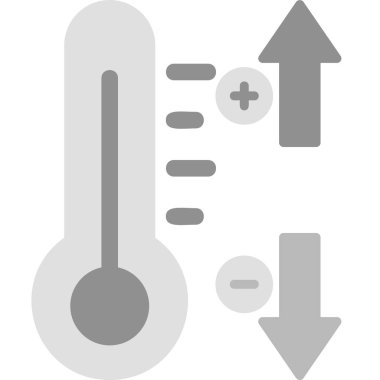 Sıcaklık web simgesi vektör illüstrasyonu