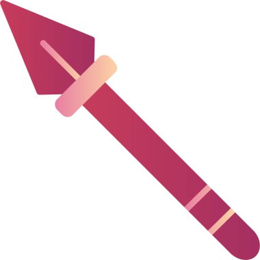 Kılıç. Web simgesi vektör illüstrasyonu