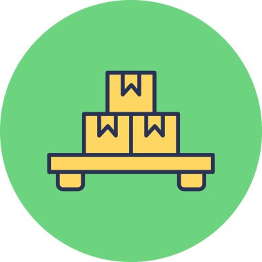 Taşıma simgesinin vektör illüstrasyonu