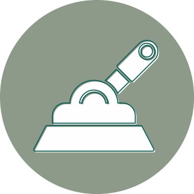 Basit illüstrasyon levye web simgesini kontrol et