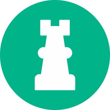 Modern b 'nin vektör illüstrasyonu satranç ikonundan yoksun