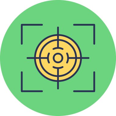 Seo simgesinin vektör illüstrasyonu