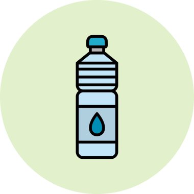 içecek şişesi, içecek grafiksel illüstrasyon  