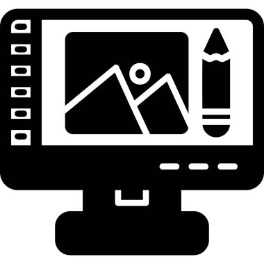 Modern simge vektör çizimi tasarla