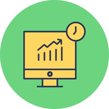 seo modern simgesinin vektör illüstrasyonu