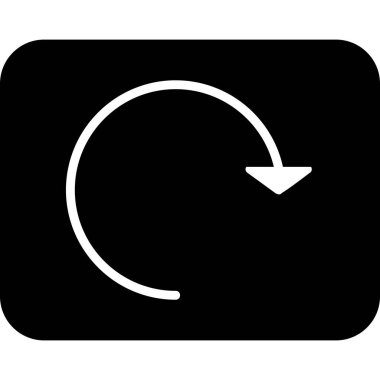 Web simgesini basit illüstrasyonla yeniden yükle