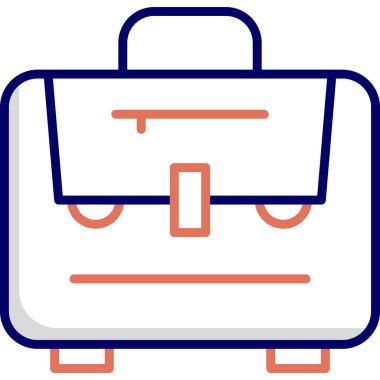 Portföy. Web simgesi basit illüstrasyon