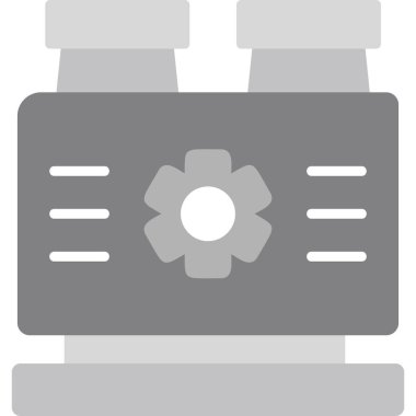 Yazıcı. Web simgesi basit illüstrasyon