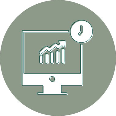 seo modern simgesinin vektör illüstrasyonu