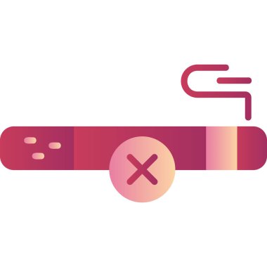 Soyut grupta sigara içilen simge yok