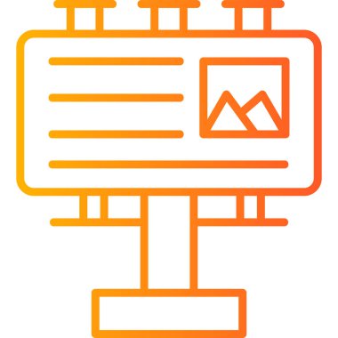 Ben Bill. Web simgesi basit illüstrasyon