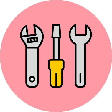 Seo simgesinin vektör illüstrasyonu