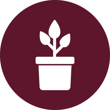 plant pot, vector illustration 