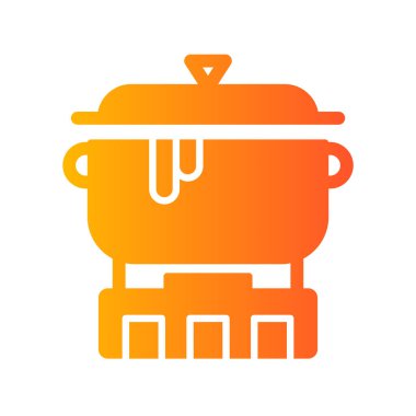 vector illustration of Cooking web icon