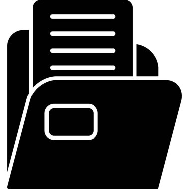 folder icon, web simple illustration