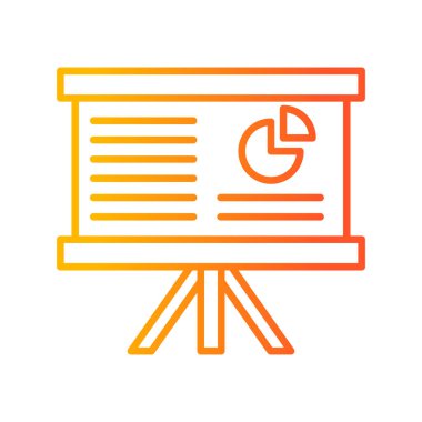 vector illustration of project management modern icon in design