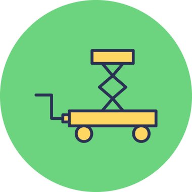 Modern b 'nin vektör çizimi tramvayın simgesinden yoksun