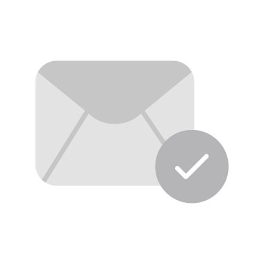 zarf simgesi vektör illüstrasyonu