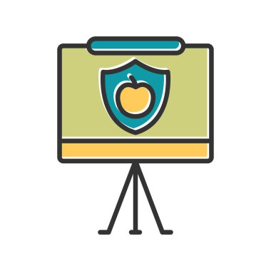 Projector web icon vector illustration