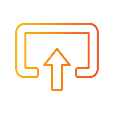 Simge olarak imzala. vektör illüstrasyonu