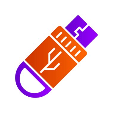 USB Flash sürücü simgesi.  