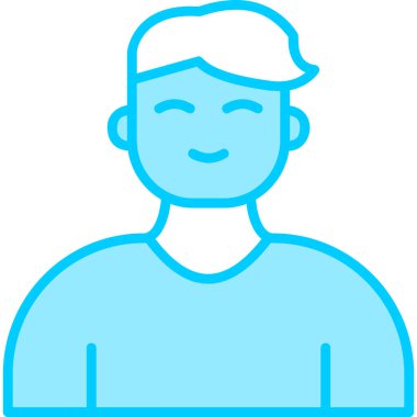 Lider web simgesi basit illüstrasyon