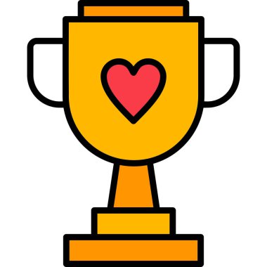 Başarı simgesi vektör illüstrasyonu