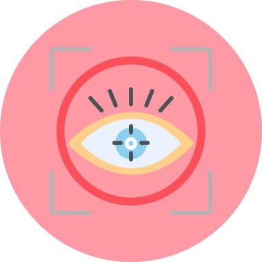 Vision icon modern vector illustration