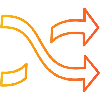 Web simgesini tazele, karıştır basit illüstrasyon