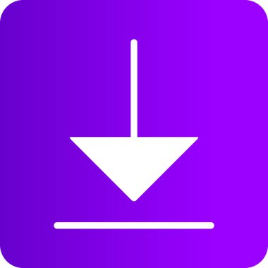 Ok. Web simgesi basit illüstrasyon