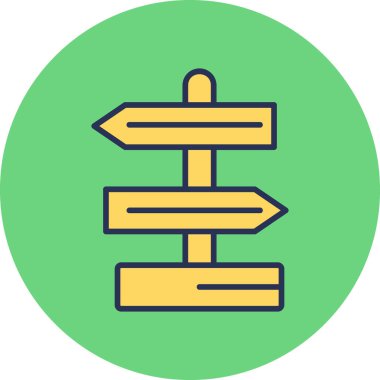 Modern İmza Panosu simgesinin vektör çizimi