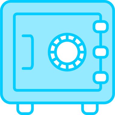 Banka. Web simgesi basit illüstrasyon