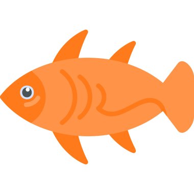 Arctic Char simgesi, vektör illüstrasyonu