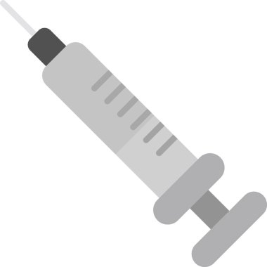 enjeksiyon vektörü ince çizgi simgesi