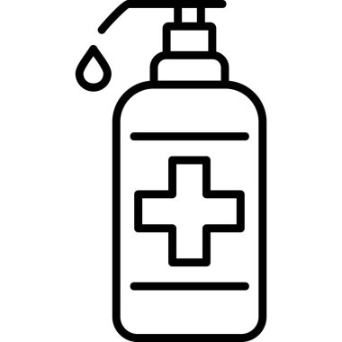 Sanitizer icon modern vector illustration