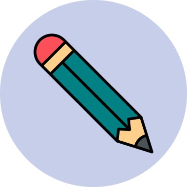 kalem simgesi vektör illüstrasyonu