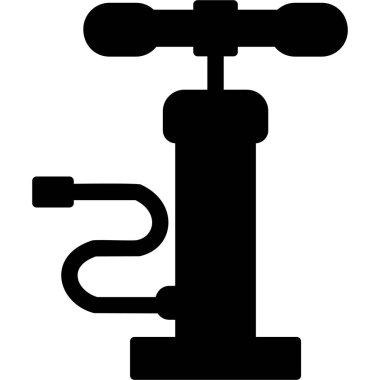 Su musluğu. Basit resimleme