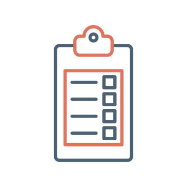 Belge simgesinin vektör illüstrasyonu