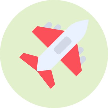 roket ikonu vektör illüstrasyonu