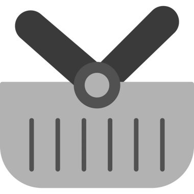 Sepet Simgesi vektör illüstrasyonu