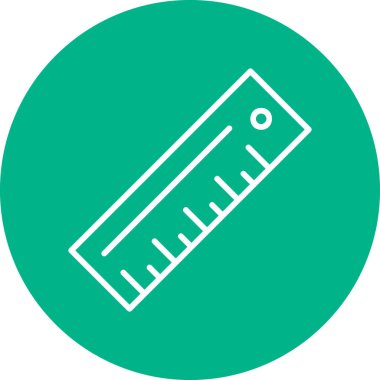 cetvel simgesi çizimi