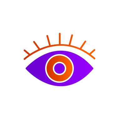 Eye icon modern vector illustration