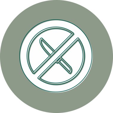 Fgm simgesi vektör illüstrasyonu yok 