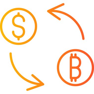 Forex işareti. Web simgesi basit tasarım
