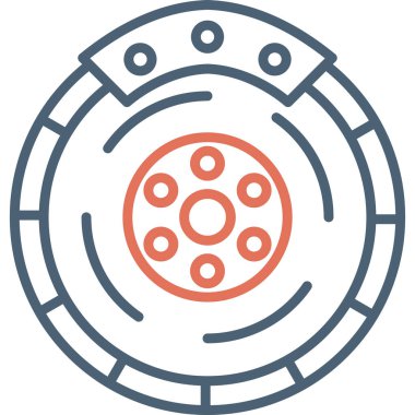 Hedef. Web simgesi basit illüstrasyon